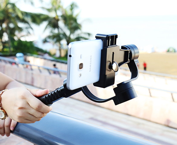 AFI 3-Axis video Handheld Brushless Metal Gimbal Stabilizer For Smart Phone V2